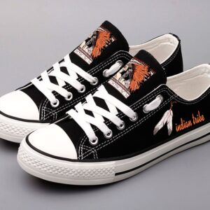 Indians Shoes Indians Culture Low Top Canvas Sneakers ELT1078