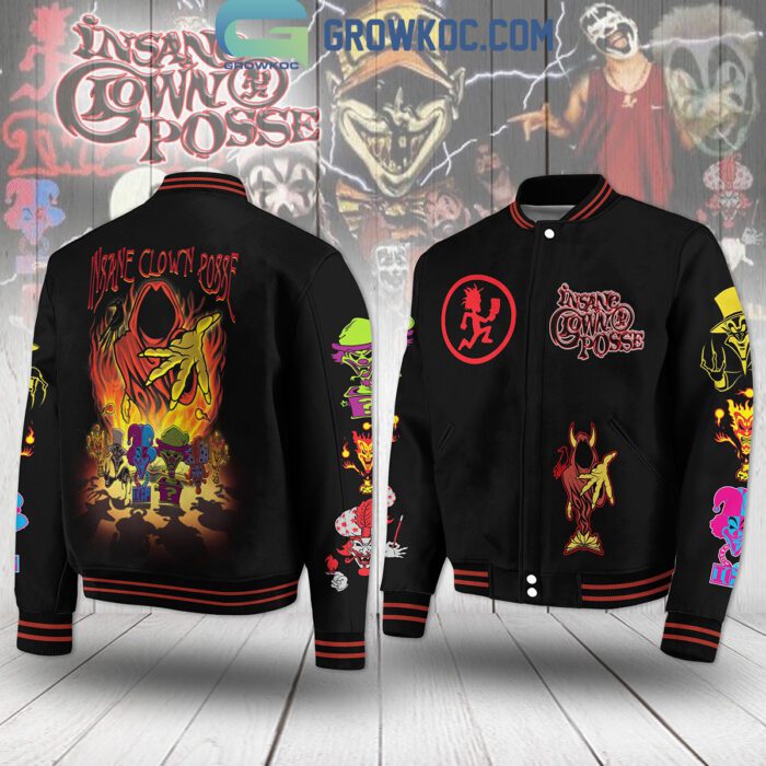 Insane Clown Posse Riddle Box Fan Baseball Jacket GBJ1116