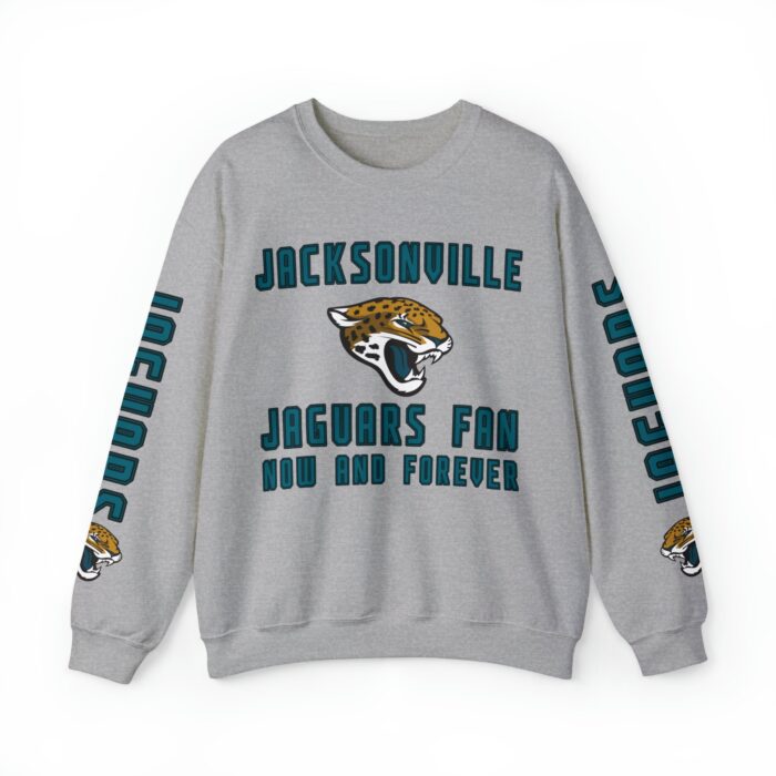 Jacksonville Jaguars Crewneck Sweatshirt - Fan Now and Forever JSH1037