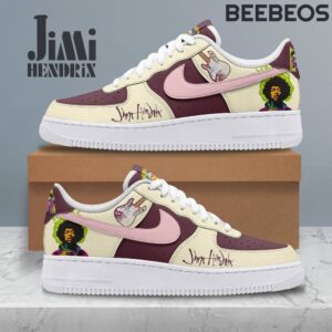 Jimi Hendrix Air Force 1 Sneakers AF1 Limited Shoes Sneaker BAF1174