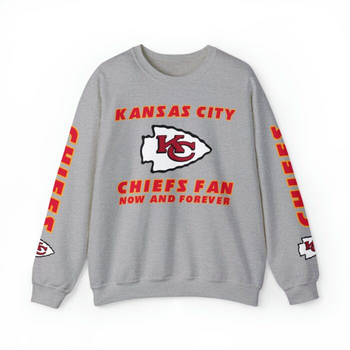 Kansas City Chiefs Crewneck Sweatshirt - Fan Now and Forever JSH1057