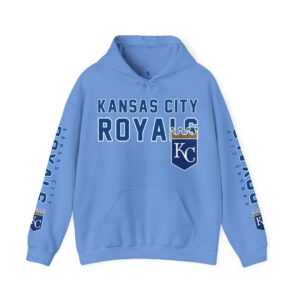 Kansas City Royals Bold Unisex Hooded Sweatshirt JSH1137