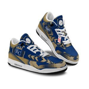 Kansas City Royals Jordan 3 Sneakers Custom Shoes WJD3113