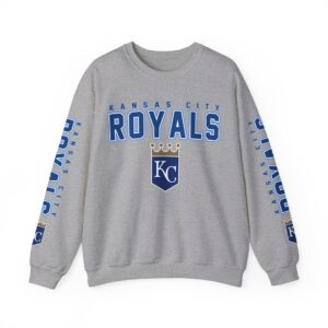 Kansas City Royals Unisex Blend Crewneck Sweatshirt JSH1305