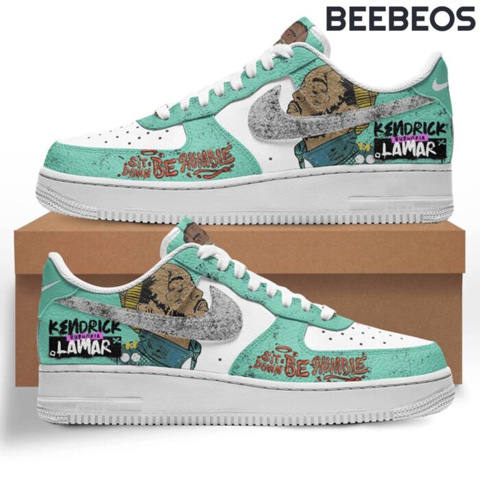 Kendrick Lamar Sit Down Be Humble Air Force 1 Sneakers AF1 Limited Shoes BAF1152