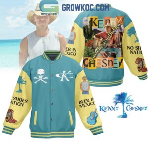 Kenny Chesney Somewhere With You Beer In Mexico Baseball Jacket GBJ1037