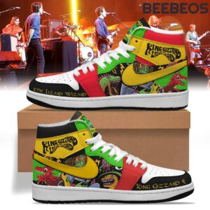 King Gizzard the Lizard Wizard Air Jordan 1 High Top Shoes JD1 Sneakers BJD5012