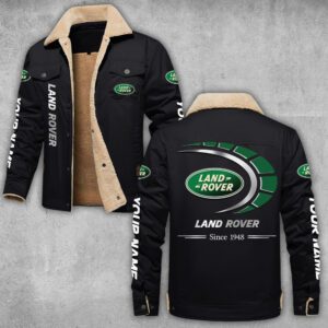 Land-Rover Lapel Collar Fleece Cargo Jacket Winter Jacket LCJ1071