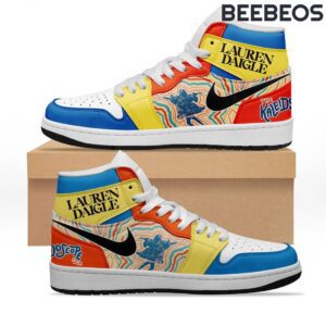 Lauren Daigle The Kaleidoscope Tour Air Jordan 1 High Top Shoes JD1 Sneakers BJD5009