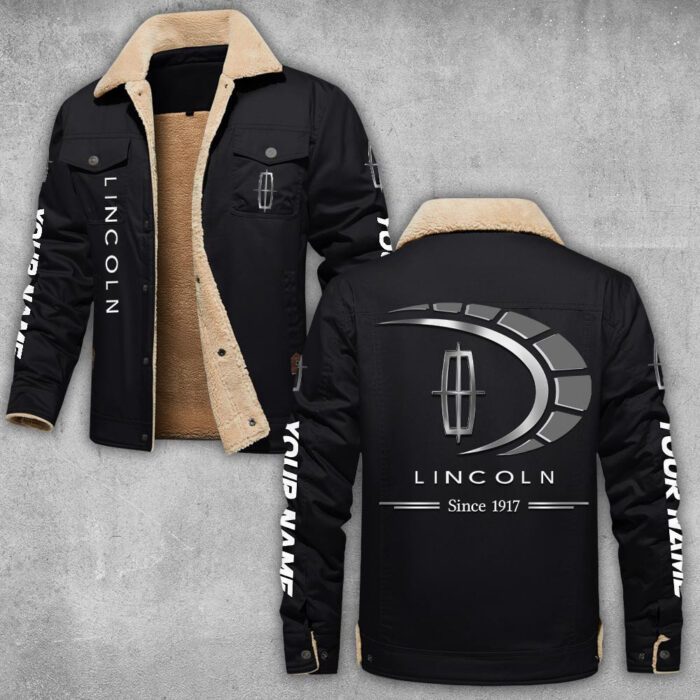 Lincoln Lapel Collar Fleece Cargo Jacket Winter Jacket LCJ1048