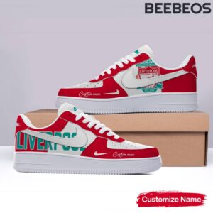 Liverpool Custom Name For Fans Air Force 1 Sneakers AF1 Limited Shoes BAF1215