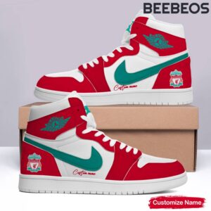 Liverpool Custom Name For Fans Air Jordan 1 High Top Shoes JD1 Sneakers BJD5063