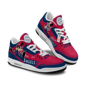 Los Angeles Angels Jordan 3 Sneakers Custom Shoes WJD3212