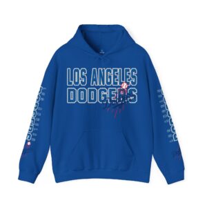 Los Angeles Dodgers Bold Unisex Hooded Sweatshirt JSH1135