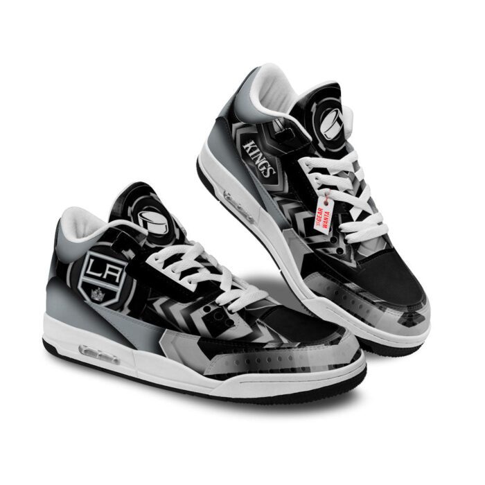 Los Angeles Kings Jordan 3 Sneakers Custom Shoes WJD3036