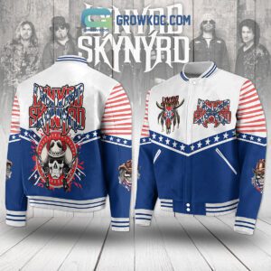 Lynyrd Skynyrd American Flag Proud Fan Baseball Jacket GBJ1292