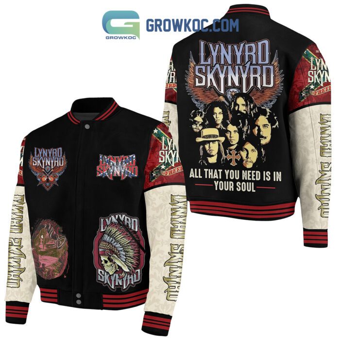 Lynyrd Skynyrd Your Soul Proud Fan Baseball Jacket GBJ1295