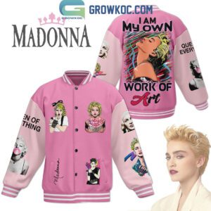 Madonna I Am My Own Work Of Art Baseball Jacket GBJ1072