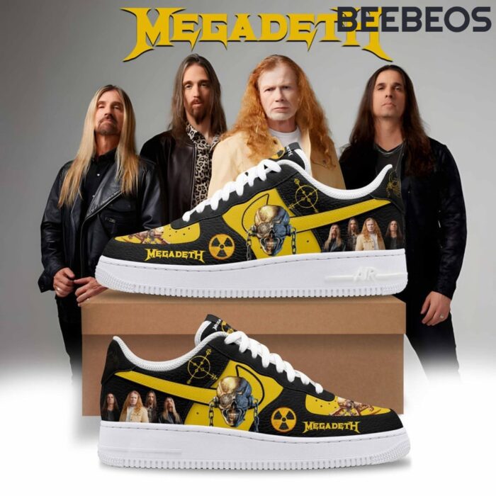 Megadeth Band Air Force 1 Sneakers AF1 Limited Shoes BAF1006