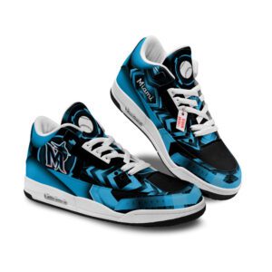 Miami Marlins Jordan 3 Sneakers Custom Shoes WJD3111