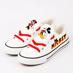 Mickey Mouse Shoes Mickey Mouse Low Top Canvas Sneakers ELT1023