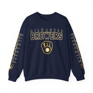 Milwaukee Brewers Unisex Blend Crewneck Sweatshirt JSH1274