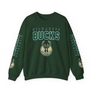 Milwaukee Bucks Crewneck Sweatshirt JSH1008