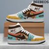 Morgan Wallen One Night At a Time Air Jordan 1 High Top Shoes JD1 Sneakers BJD5033