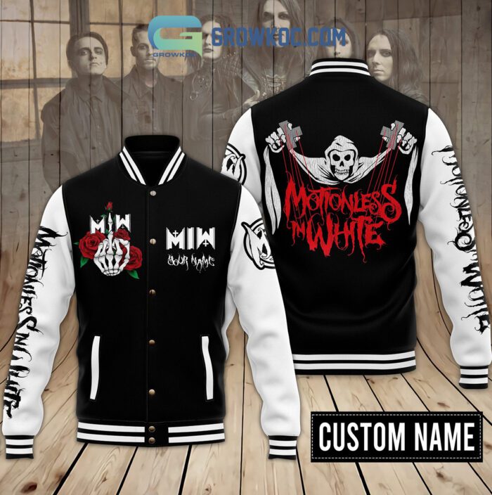 Motionless In White Personalized Fan Baseball Jacket GBJ1387