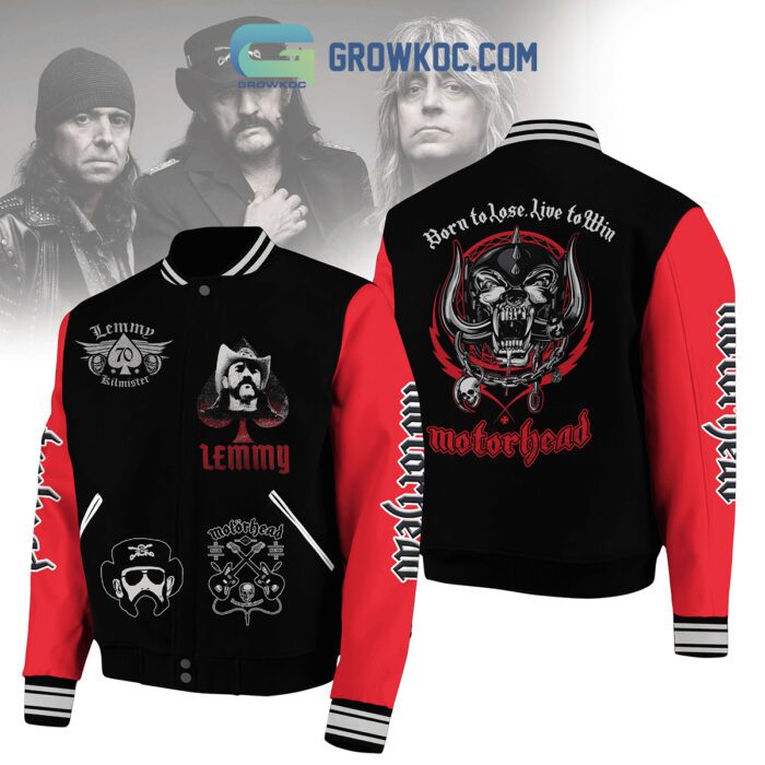 Motorhead Lemmy Fan Love Baseball Jacket GBJ1272