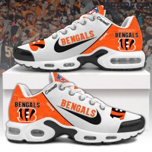 NFL Cincinnati Bengals 2024 Air Max Sneakers Air Max Plus TN Shoes BTN1026