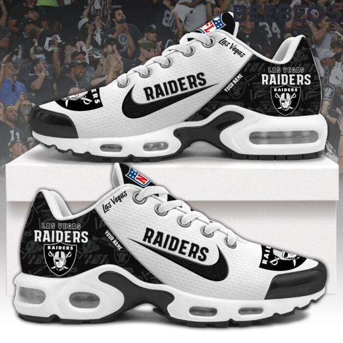 NFL Las Vegas Raiders 2024 Air Max Sneakers Air Max Plus TN Shoes BTN1015