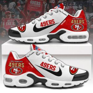 NFL San Francisco 49ers 2024 Air Max Sneakers Air Max Plus TN Shoes BTN1007