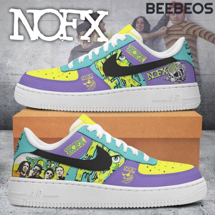 NOFX Band Litmited Edition Air Force 1 Sneakers AF1 Limited Shoes BAF1064