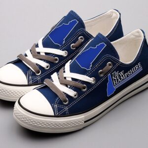 New Hampshire Low Top Canvas Shoes New Hampshire State ELT1133