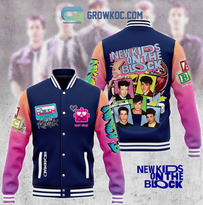 New Kids On The Block Love Personalized Baseball Jacket GBJ1319