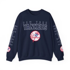 New York Yankees Unisex Blend Crewneck Sweatshirt JSH1301