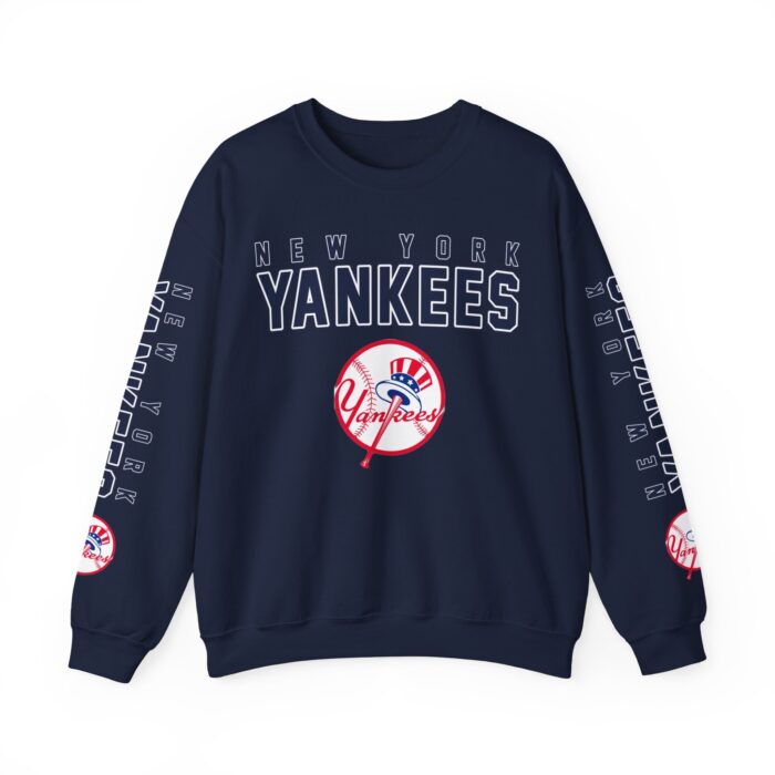 New York Yankees Unisex Blend Crewneck Sweatshirt JSH1301