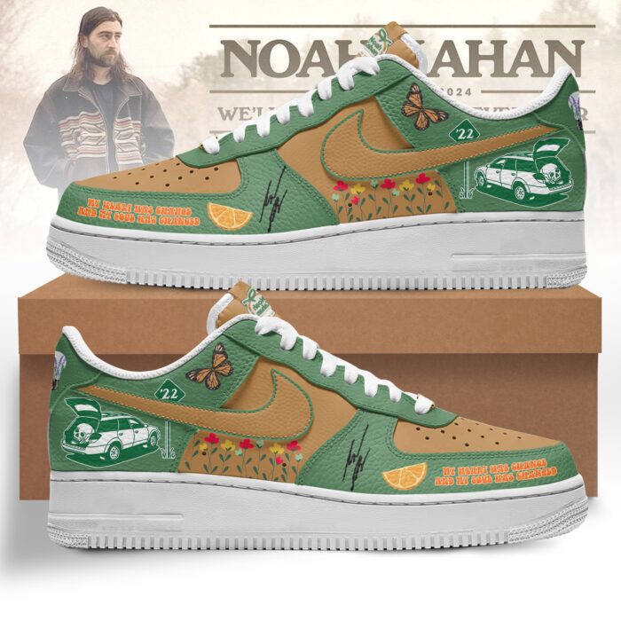 Noah Kahan Premium AF1 Sneaker Air Force 1 Shoes For Fan ZAF2009