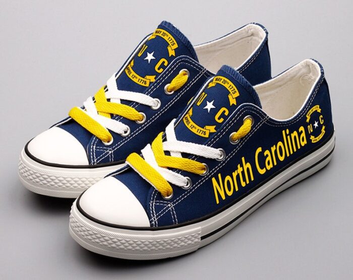 North Carolina Low Top Canvas Shoes North Carolina ELT1065