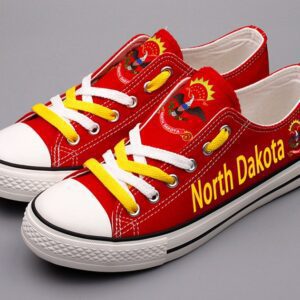 North Dakota Low Top Canvas Shoes North Dakota State ELT1131