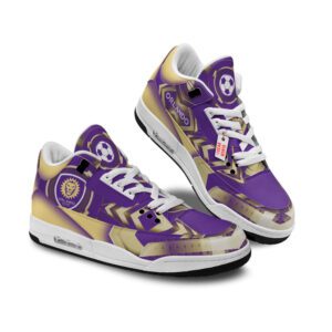 Orlando City Jordan 3 Sneakers Custom Shoes WJD3039