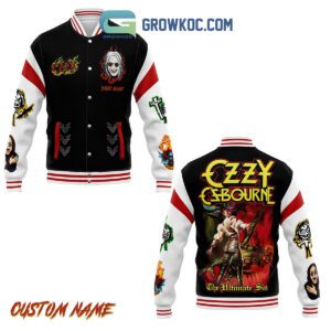 Ozzy Osbourne The Ultimate Sin Personalized Baseball Jacket GBJ1195