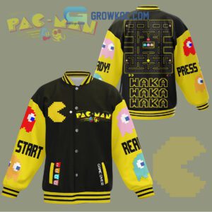 Pac-man Waka Waka Baseball Jacket GBJ1325