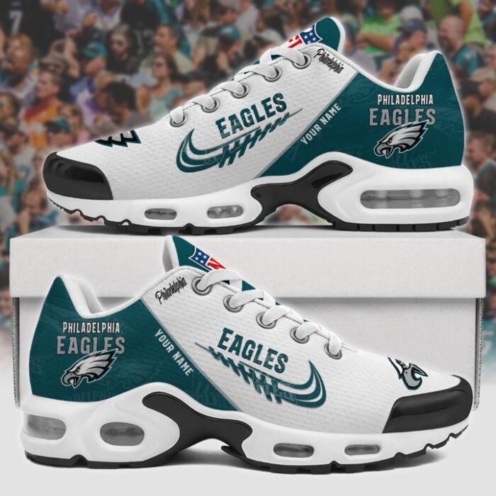 Philadelphia Eagles NFL Personalized Air Max Plus TN Shoes For Football Fans TN3399