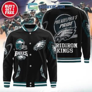 Philadelphia Eagles Philadelphia's Pride Gridiron Kings Baseball Jacket GBJ1554