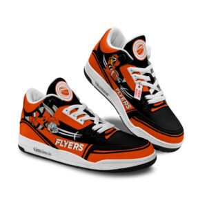 Philadelphia Flyers Jordan 3 Sneakers Custom Shoes WJD3183