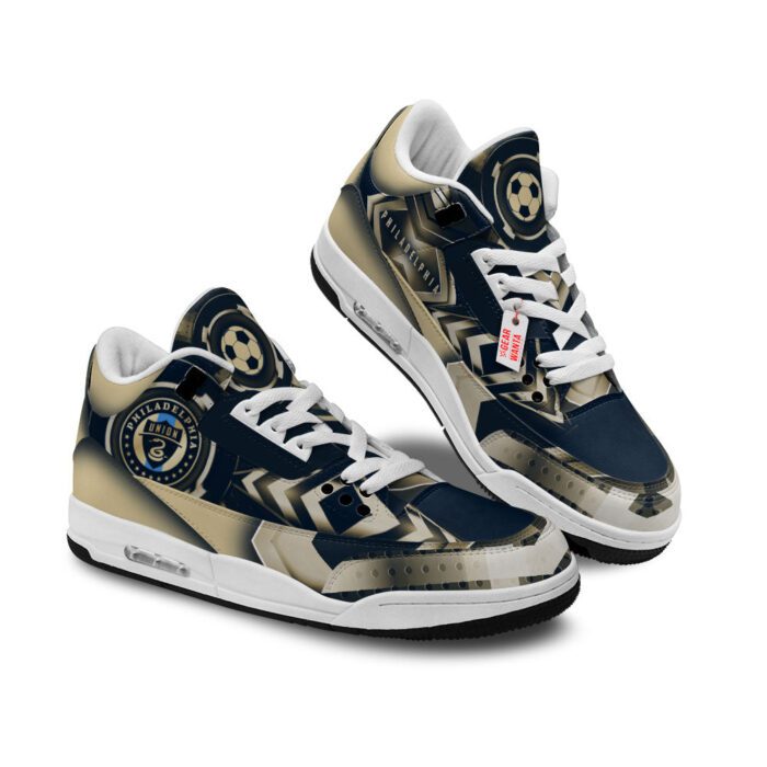 Philadelphia Union Jordan 3 Sneakers Custom Shoes WJD3085