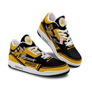 Pittsburgh Penguins Jordan 3 Sneakers Custom Shoes WJD3182