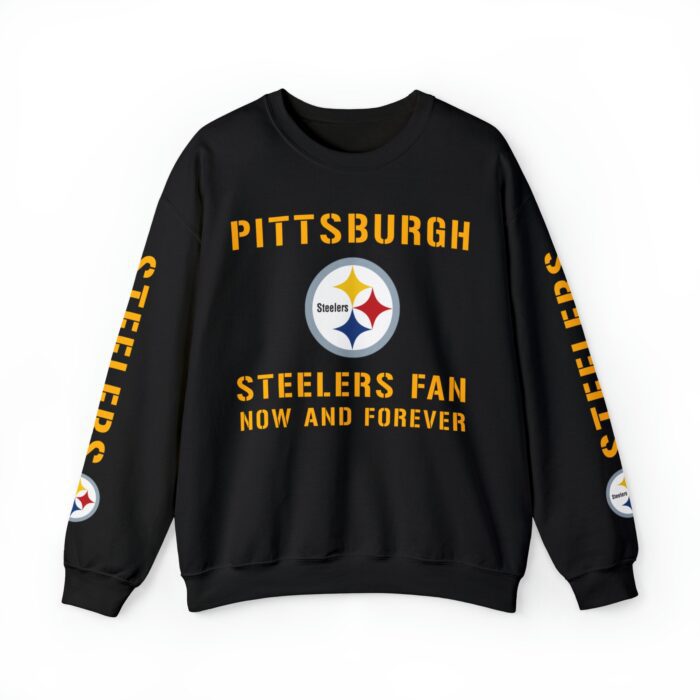 Pittsburgh Steelers Crewneck Sweatshirt - Fan Now and Forever JSH1031